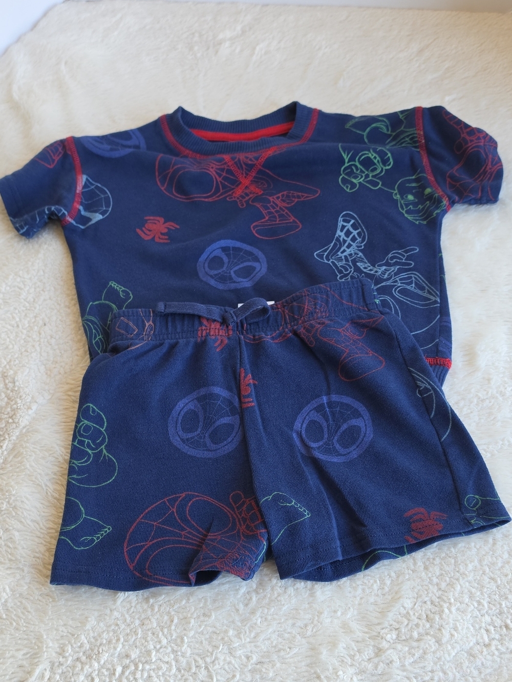 Marvel Spidey and His Amazing Friends Toddler 2-Piece Short Set